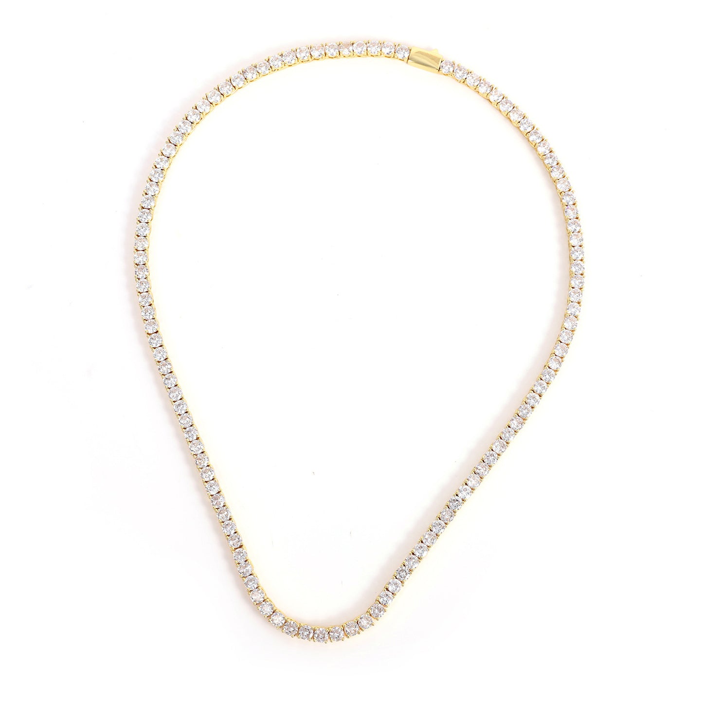 Aurel – Tennis Chain mit Zirkonia (4 mm)