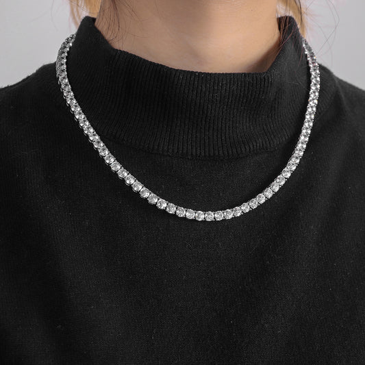 Aurel – Tennis Chain mit Zirkonia (4 mm)
