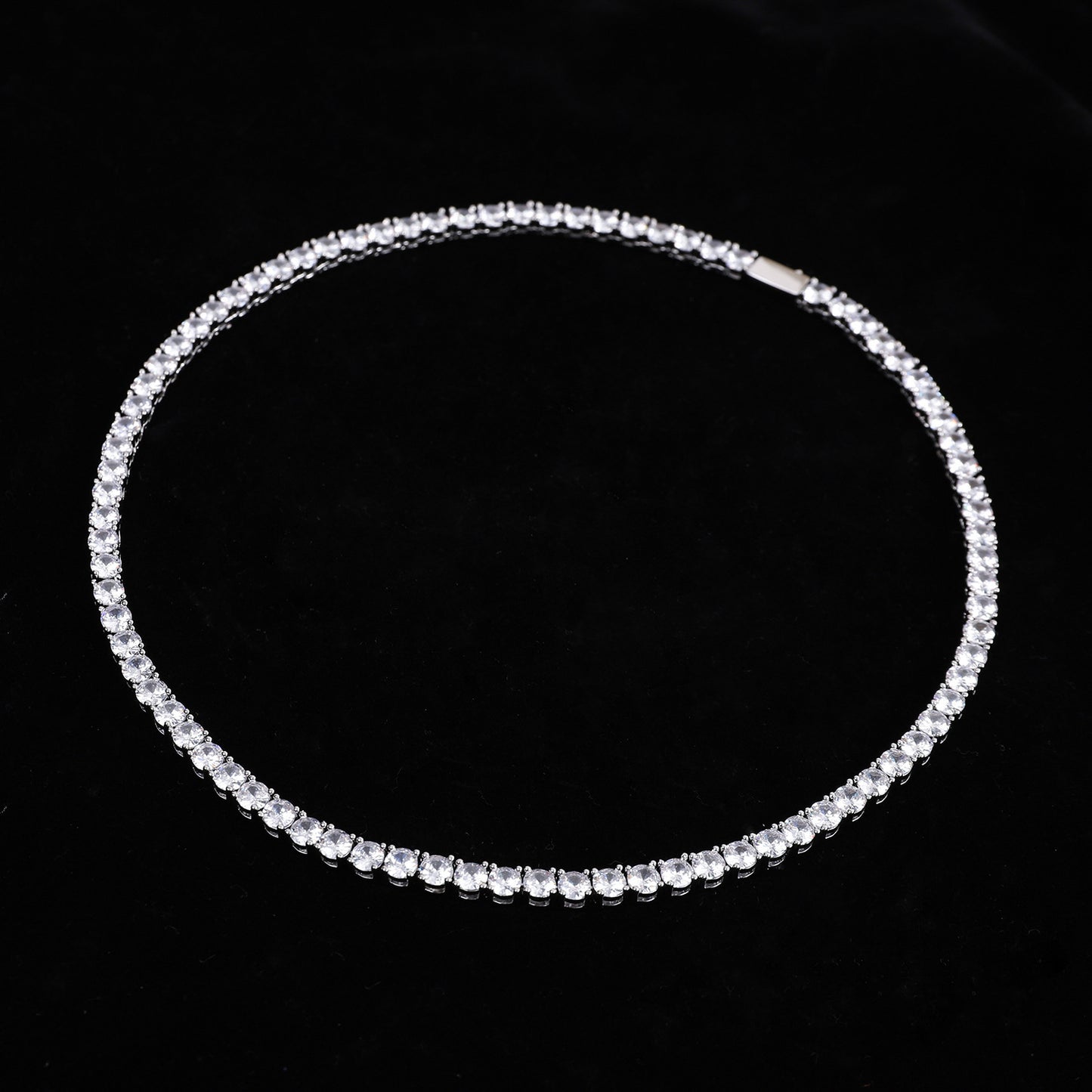 Aurel – Tennis Chain mit Zirkonia (4 mm)